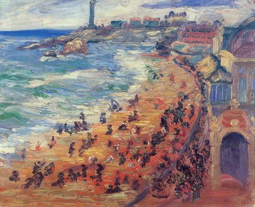 Spiaggia in Bretagna, 1910 - Nadežda Petrović