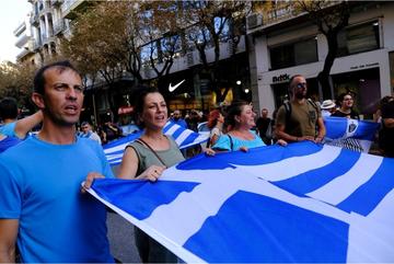 Manifestazioni anti-vaccini a Salonicco - ©  Alexandros Michailidis/Shutterstock