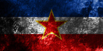Bandiera della Jugoslavia © Shutterstock