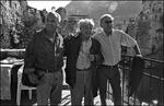 1_1997 Mostar, da sx Emir Balić, Predrag Matvejević e suo compagno di scuola © Mario Boccia