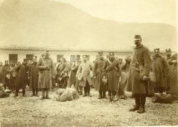 Prigionieri serbi a Rovereto 1916 