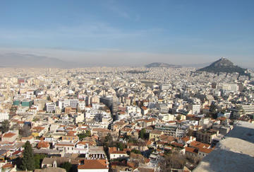Atene, vista della città - foto Rowena - Flickr.jpg