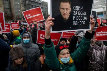 Proteste a Mosca a favore di Navalny - © NickolayV/Shutterstock