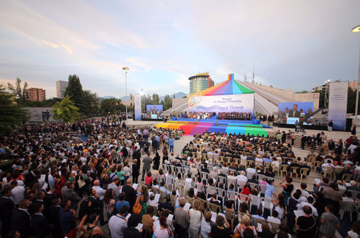 Tirana, un evento della tre giorni promossa da Sant'Egidio (Foto della Comunità di Sant'Egidio)
