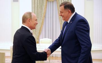 Vladimir Putin e Milorad Dodik - ( foto Kremlin.ru)