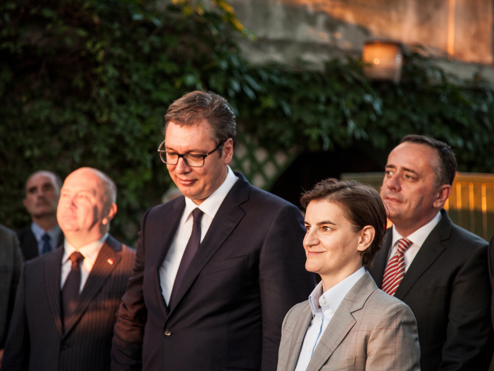 Aleksandar Vučić e Ana Brnabić © BalkansCat/Shutterstock