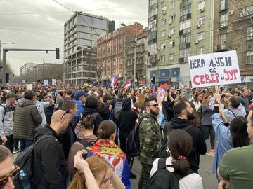 Beograd 15. marta 2025. (foto N. Nenadić)