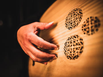 Traditional instrument from the Middle East and Asia called Oud  - © Quetar Abdrezzak/Shutterstock