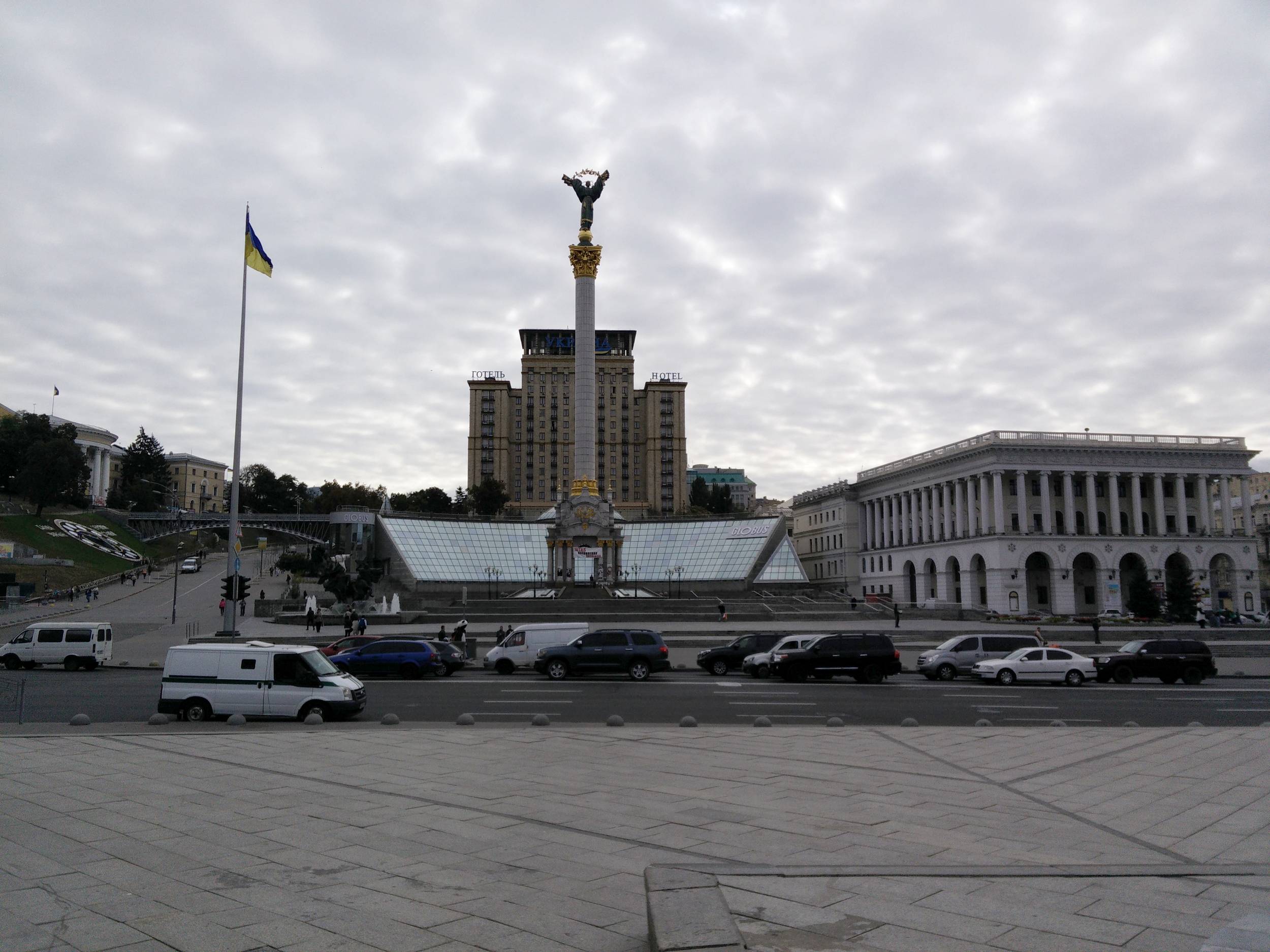 Piazza Majdan (foto P. Bergamaschi)