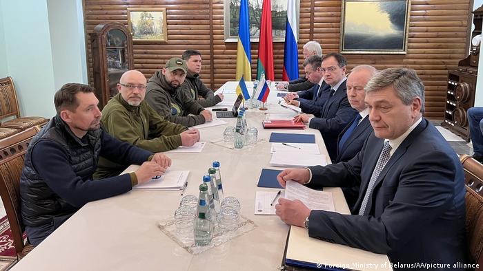 Negoziato tra Ucraina e Russia - foto ministero degli Esteri Bielorussia