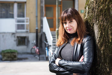 Violeta Tomič - immagine tratta dal portale della Sinistra europea
