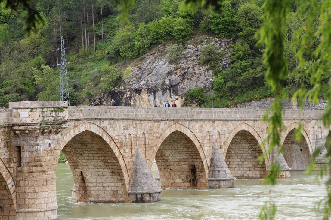 Višegrad, il ponte sulla Drina - foto Nicole Corritore e Andrea Rossini.jpg
