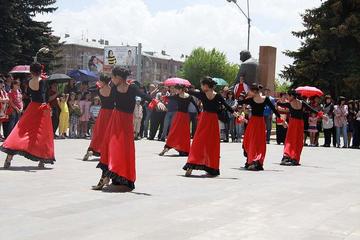 Festa per i diritti umani a Gyumri