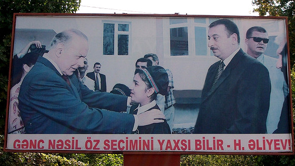 Aliyev, father and son (dpdnolan/flickr) Aliyev, father and son (dpdnolan/flickr)
