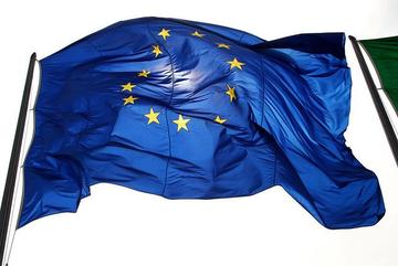 Bandiera europea, foto di Davide DeNova - Flickr.com