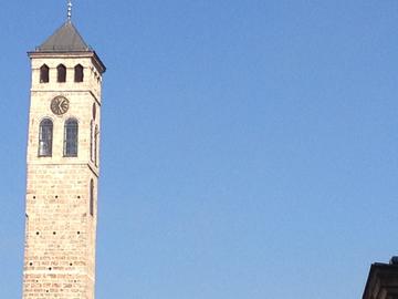 Sarajevo, la Torre dell'Orologio (Foto A. Rossini)