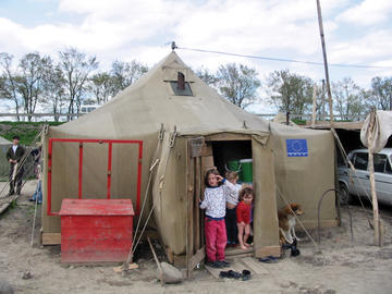 campo rifugiati ceceni