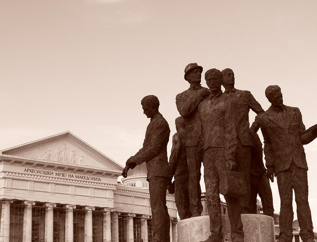 Statue a Skopje -  MLazarevski