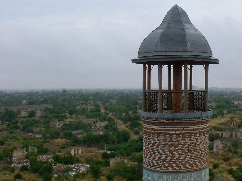 Il minareto di Aghdam - Nagorno Karabakh