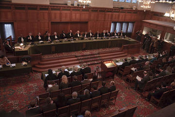 Un'udienza della Corte