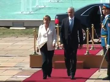 Angela Merkel e Boris Tadić 
