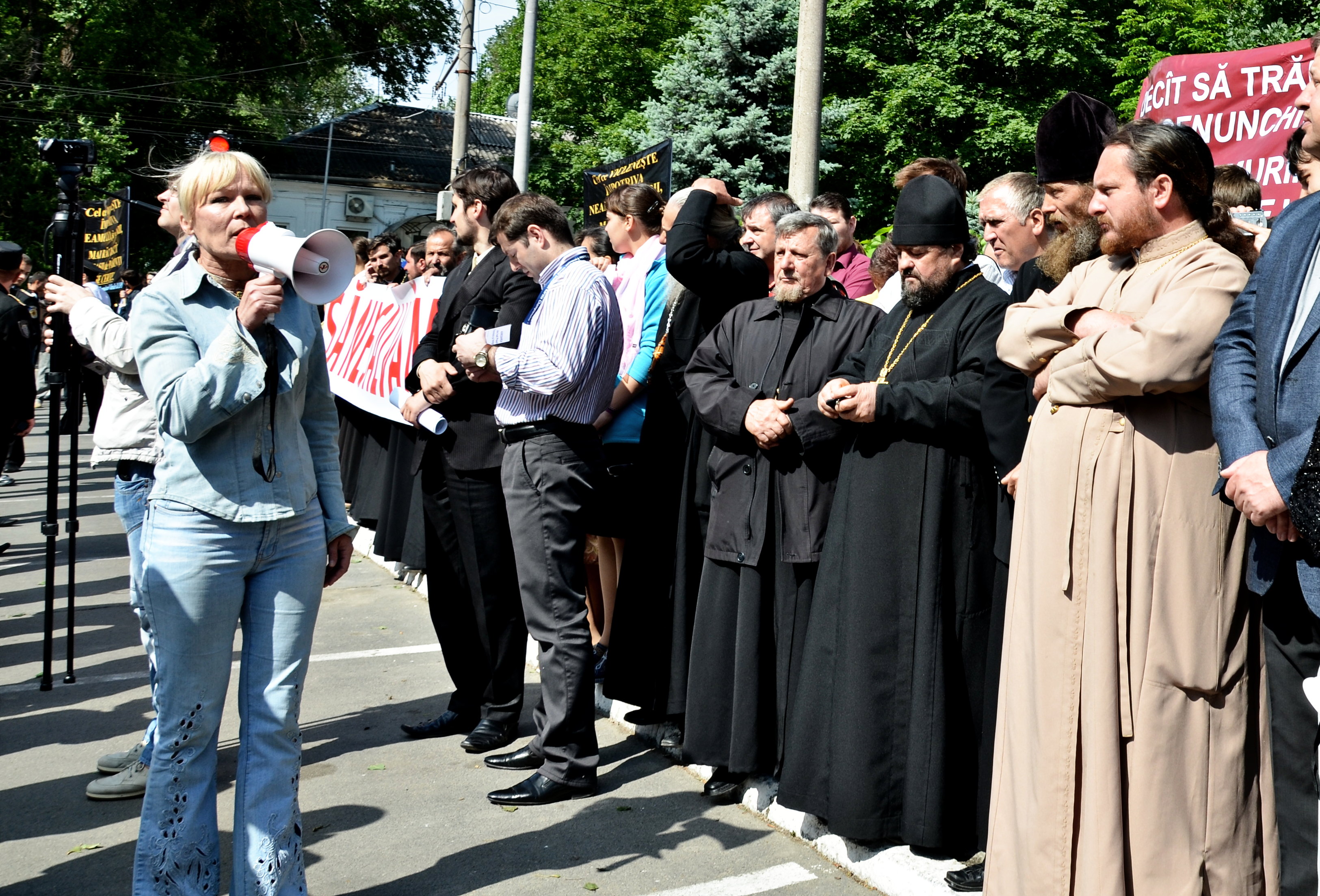 Manifestazioni contro la legge sulle discriminazioni, Chişinău (foto: Tatiana Etco)