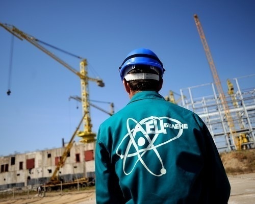 Sul sito della centrale atomica di Belene, Bulgaria