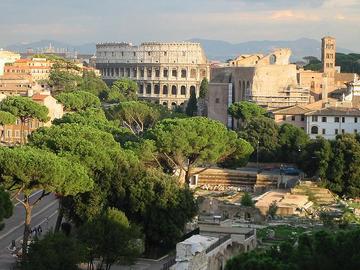 Vista su Roma