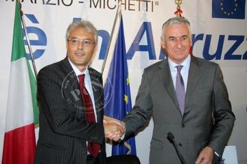 Nikola Dobroslavić e Gianni Chiodi Nikola Dobroslavić e Gianni Chiodi