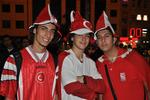 In piazza Taksim, politica e sport. I tifosi di basket dopo la qualificazione alla semifinale per i Mondiali