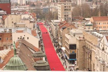 Sarajevo, 6 aprile. Fiume rosso - foto di Michele Biava Sarajevo, 6 aprile. Fiume rosso - foto di Michele Biava