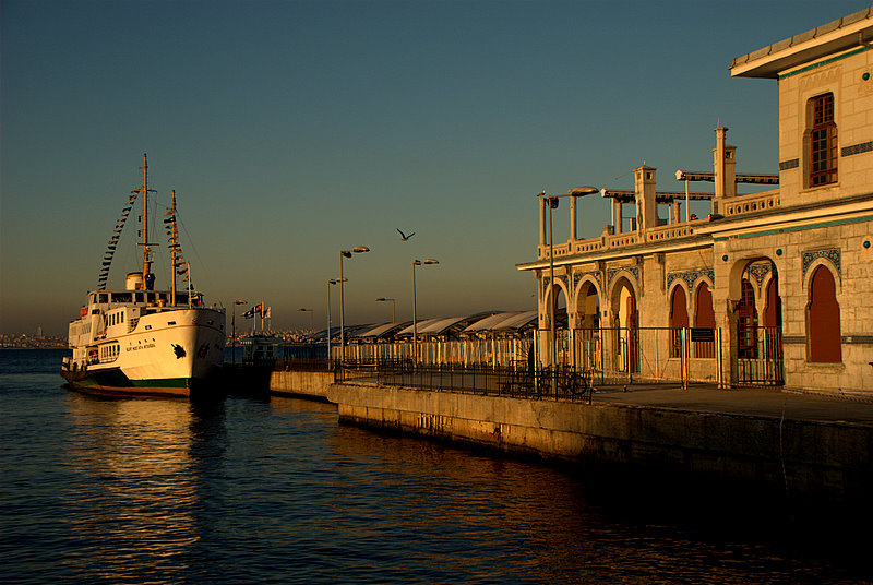 On the Büyükada pier 