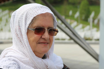 Hajra Ćatić - Srebrenica, 2015 - foto © N.Corritore
