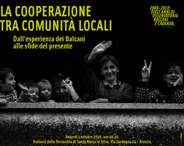 La cooperazione tra comunità locali