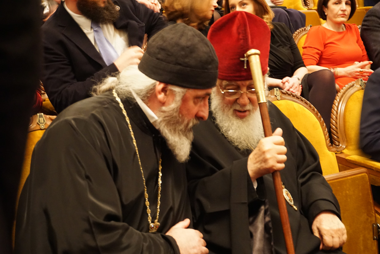 Patriarca Ilia II (foto M. Ellena)