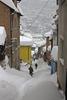 Neve nei vicoli di Sarajevo