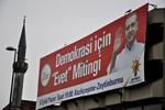 Manifesto della campagna elettorale dell'AKP del premier Erdoğan