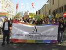 Nel corteo anche Lambda organizzazione LGBT di Istanbul
