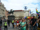 In piazza a Zagabria per il Gay pride