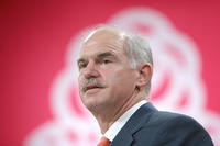 Il premier greco George Papandreou (Parti socialiste /Flickr)