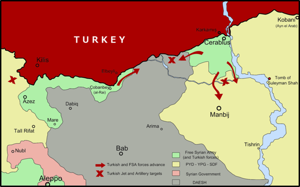 L'offensiva turca in Siria