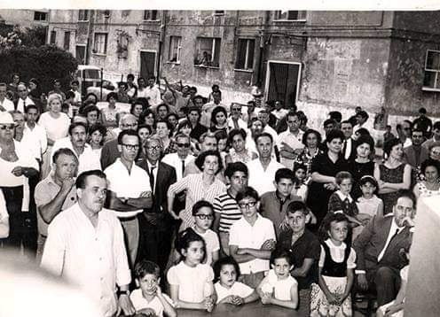 Manifestazione del circolo ACLI locale, 1967 - Gruppo Facebook "quelli del Rione Baronessa". Si ringrazia Franca Manzin
