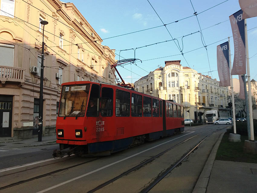 Belgrado lungo la linea del tram 2 - Foto N. Dotto