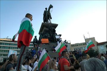 Proteste anti-governative nel centro di Sofia, Bulgaria - Foto fmartino/OBCT