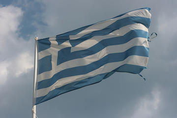 Bandiera Grecia, foto di Gareth Rushgrove - Flickr.com.jpg