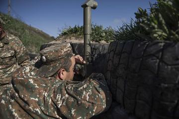 Lungo la linea di contatto tra Armenia e Azerbaijan 2016 (foto Angelo Emma)