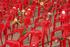 Sarajevo, 6 aprile. Le sedie rosse dei bambini - foto di Michele Biava