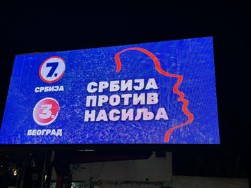 Belgrado, in attesa delle elezioni - foto Massimo Moratti