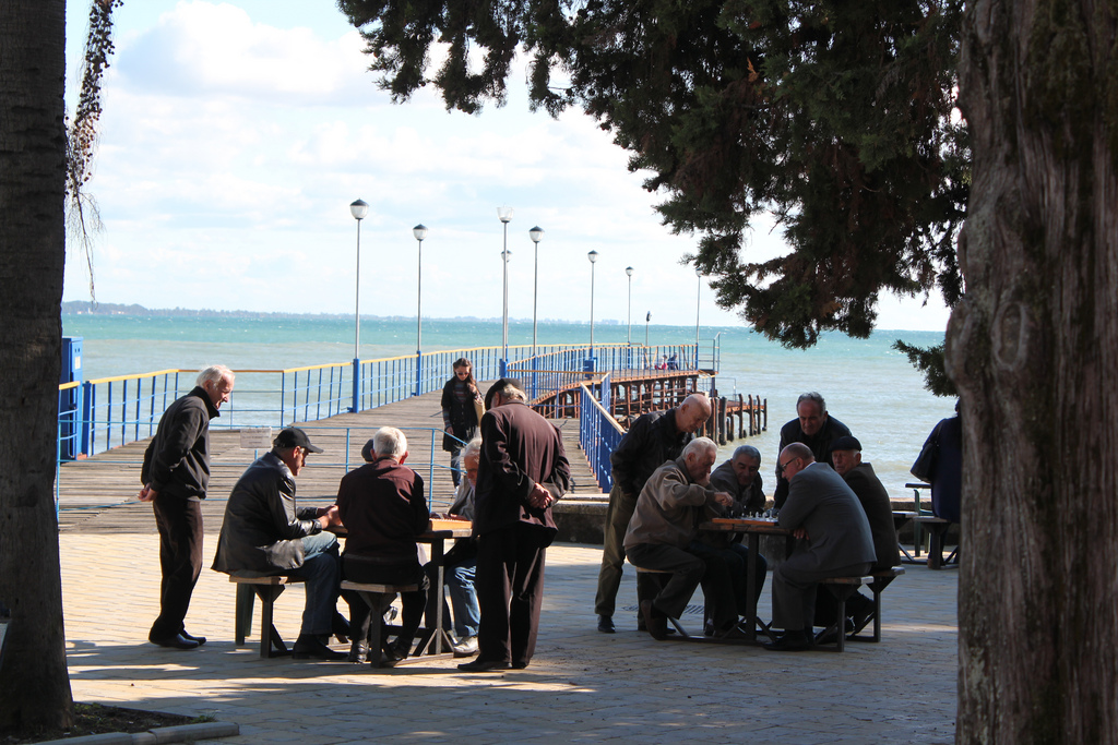 Sukhumi, seaside (photo by Giorgio Comai)