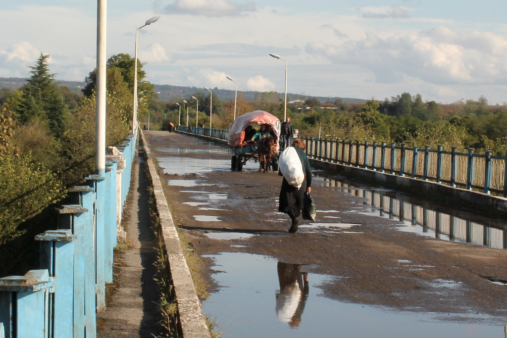 The Inguri bridge The Inguri bridge
